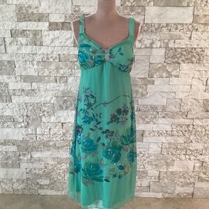Karin Steven’s Sleeveless Floral Midi (NWT)
